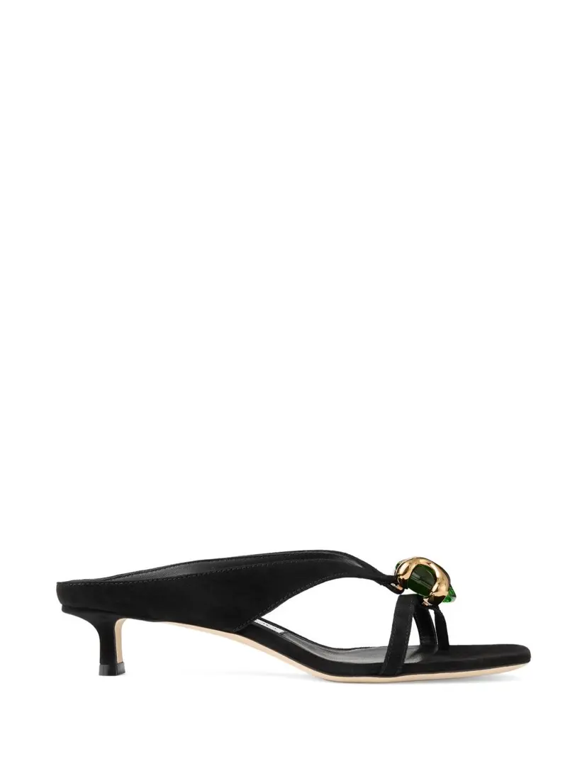 Jimmy Choo Jimmy Choo Slip-on-sko – Svart