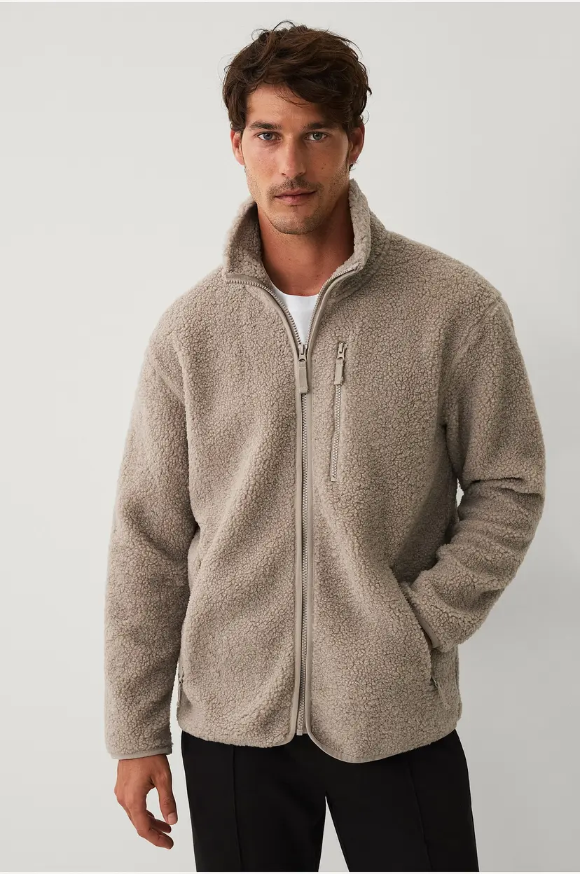 Ellos Collection Pilejakke - Beige