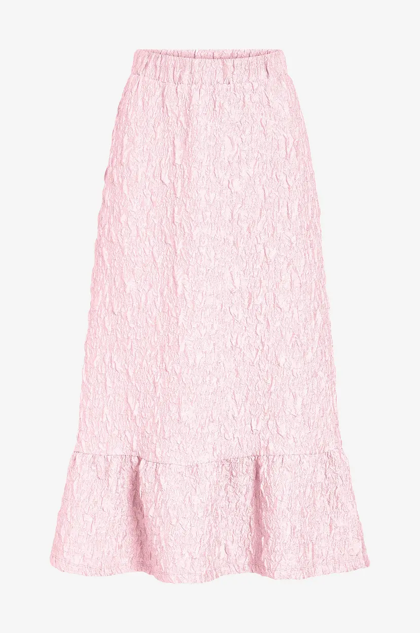 Vila Skjørt viSophia HW A-line Midi - Rosa