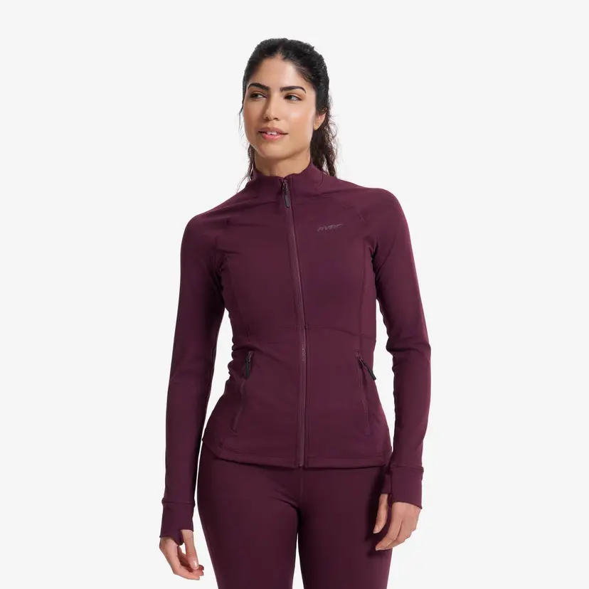 RevolutionRace Paragon Soft Full-Zip Jacket Dame Winetasting