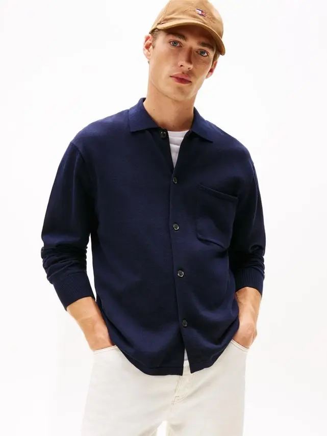 Tommy Hilfiger ESSENTIAL COTTON LS OVER SHIRT