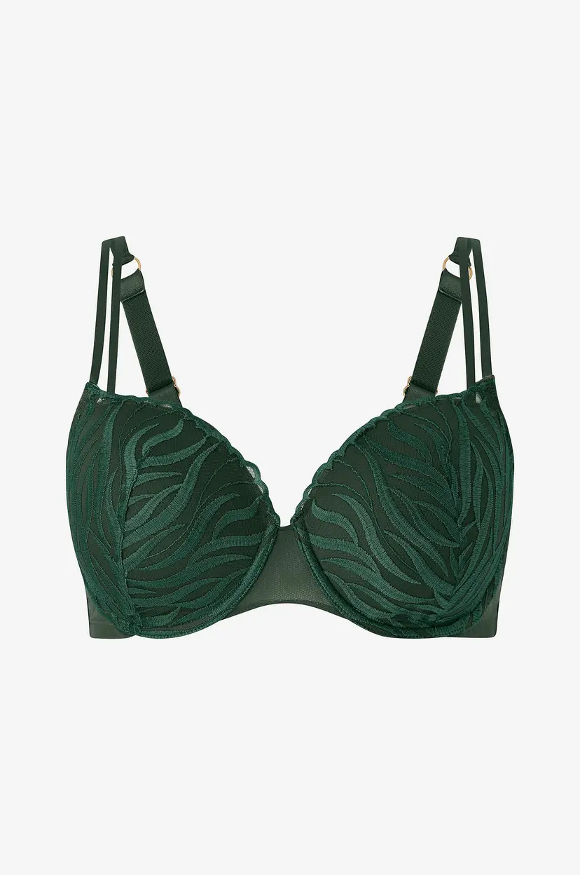 Zizzi Spile-BH Lilo Cup Bra - Grønn
