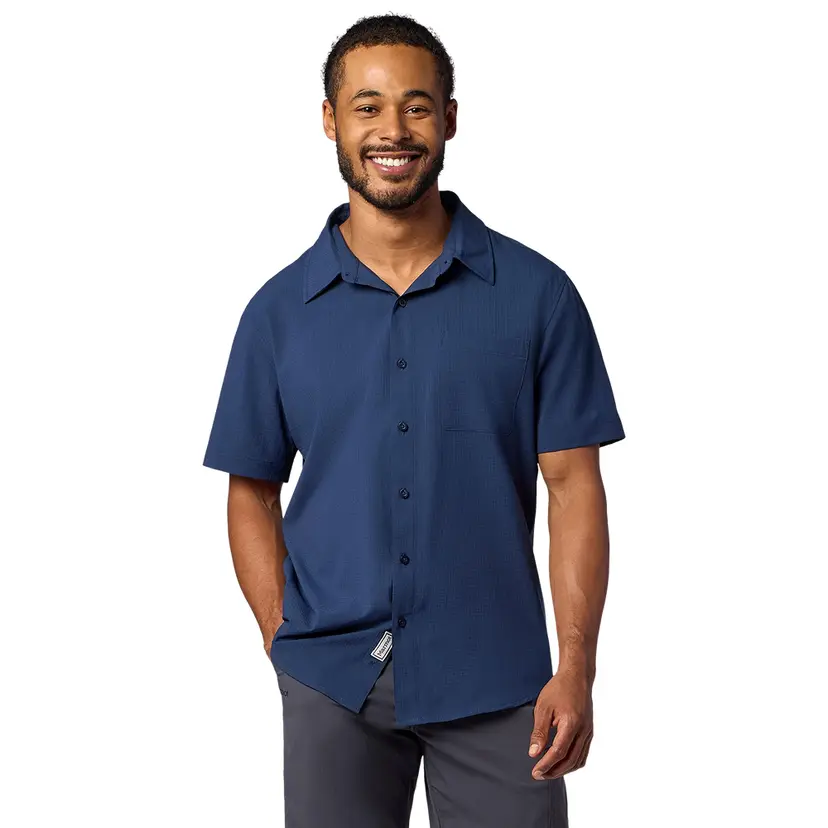 Marmot Marmot M's Airexchange Ss Shirt Nightfall Navy