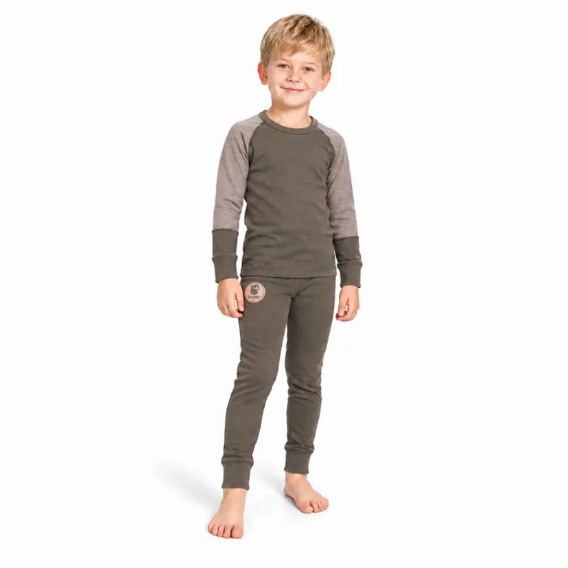Bruse Bruse bambus undertøysett Bajas, Chocolate Brown