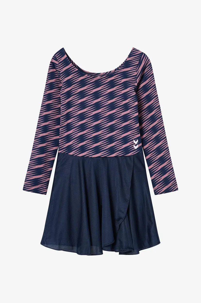 Hummel Treningsdrakt hmlJr Mix Gymsuit L/S - Rosa