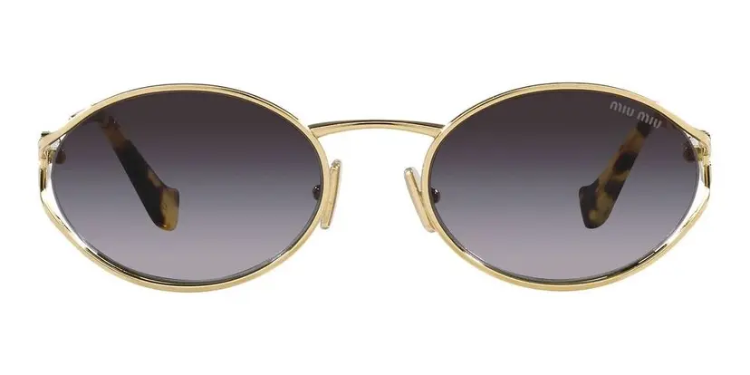 Miu Miu SMU 52YS solbriller, gull