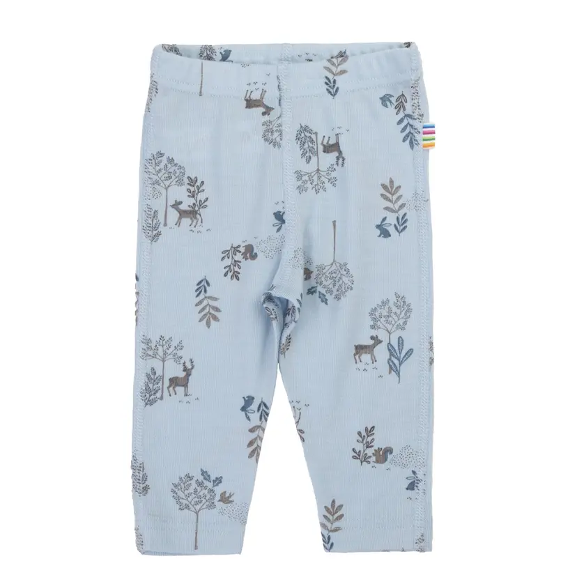 Joha Leggings i ull/silke «Deer» Blå