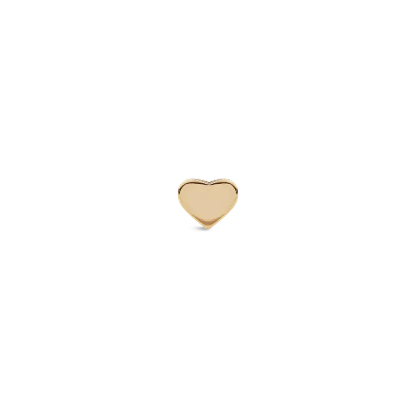 Daniel Wellington Gold Earrings Heart Stud | DW