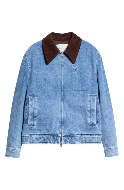 AMI Paris Mattiussi AMI Paris Mattiussi Denimjakker – Blå