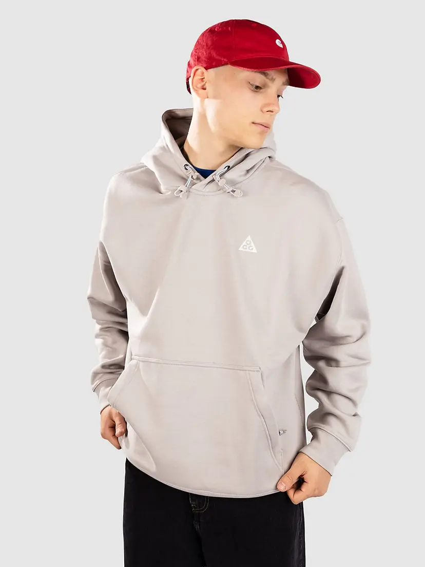 Nike ACG Nike ACG Therma-FIT Fleece-hettegenser grå