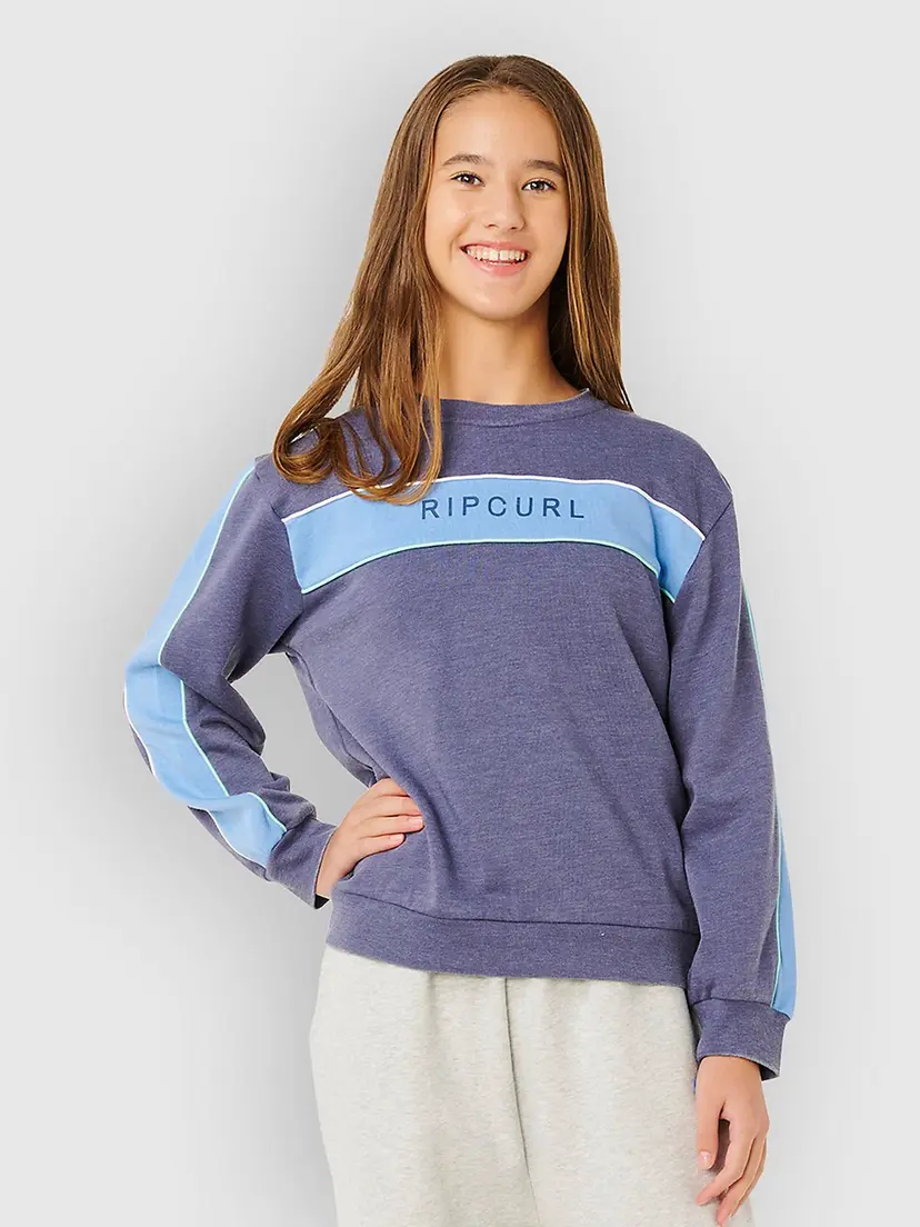 Rip Curl Rip Curl Sunshine Revival Crew Kids Genser blå