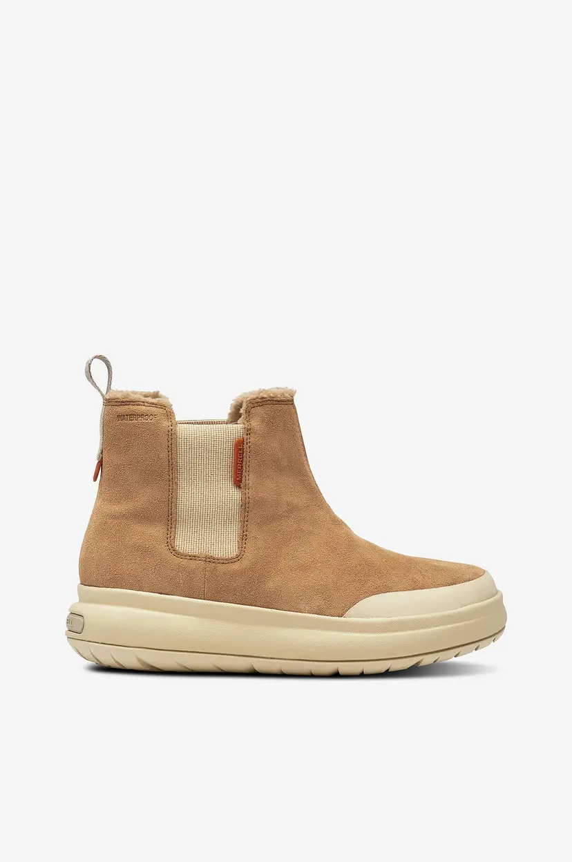 Merrell Vinterstøveler Marquette Thermo Pull On WP - Brun