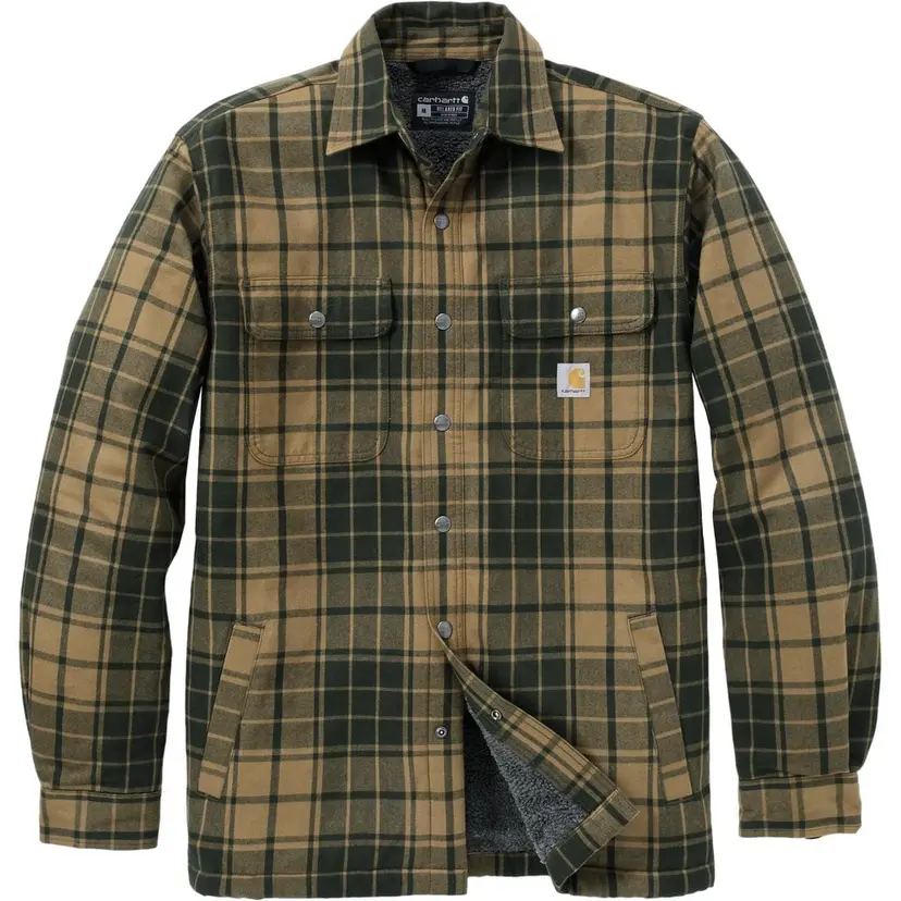 Carhartt Workwear Carhartt Workwear M's Hubbard Plaid Shirt Jac Night Fatigue