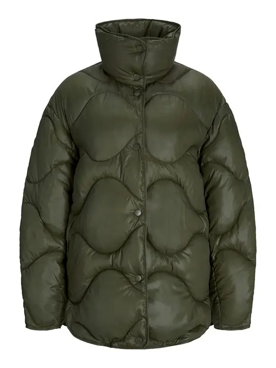 JJXX JJXX - Stella Shiny Quilted Jacket - Grape Leaf