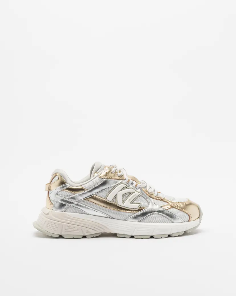 Karl Lagerfeld Karl Lagerfeld Orion Sidetrim Mix Lo Silver Sneakers