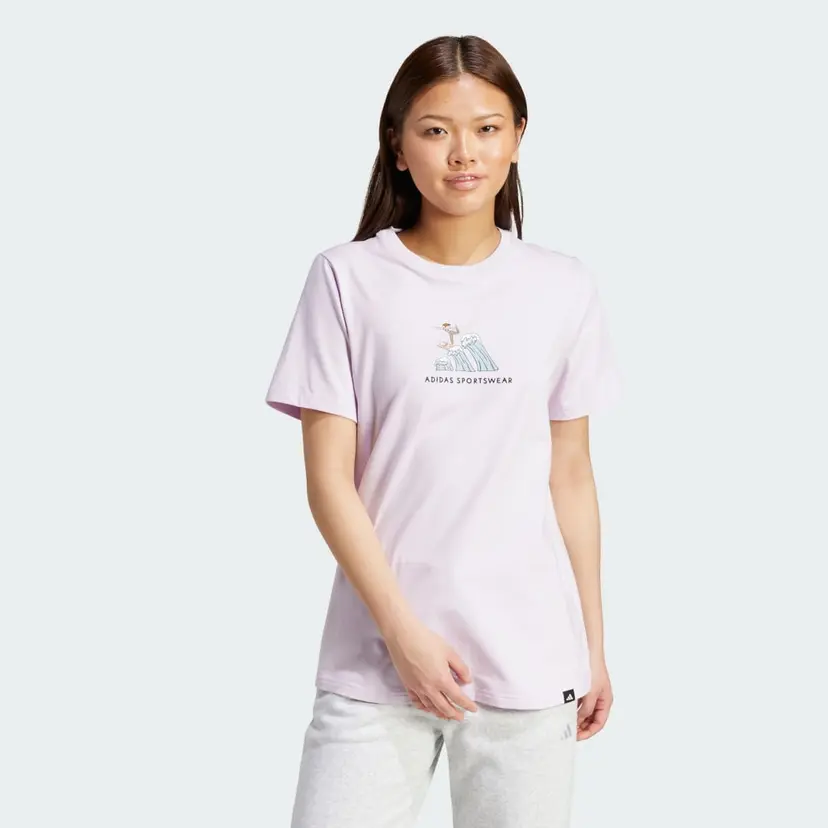 Adidas Codes Doodle Surf Graphic T-Shirt