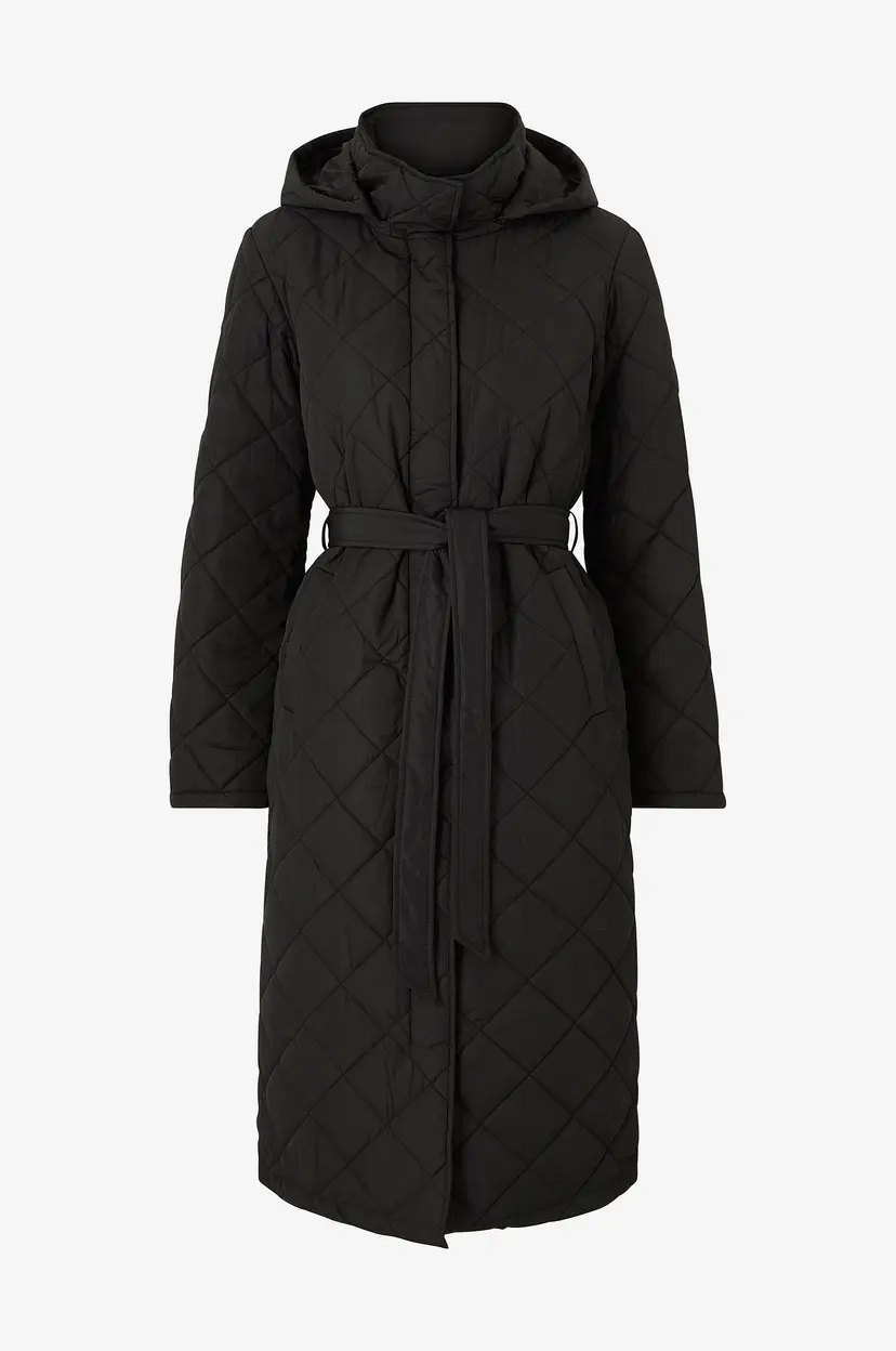 Vila Kåpe viKante Quilted L/S Coat - Svart