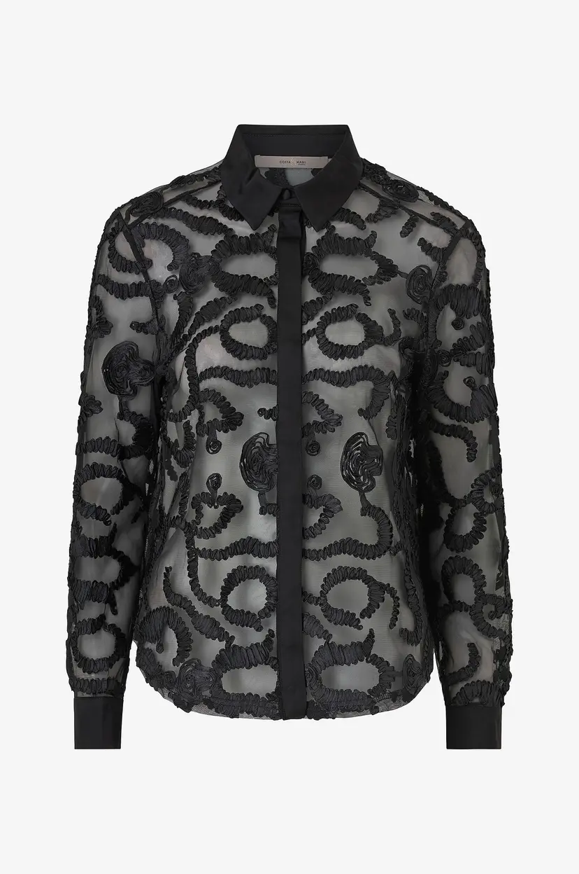 Costamani Bluse Tulsa Shirt - Svart