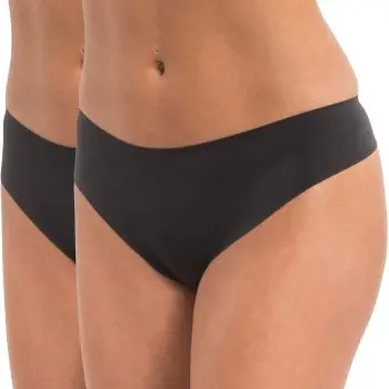Magic Magic Truser 2P Dream Invisibles Thong Svart Large Dame