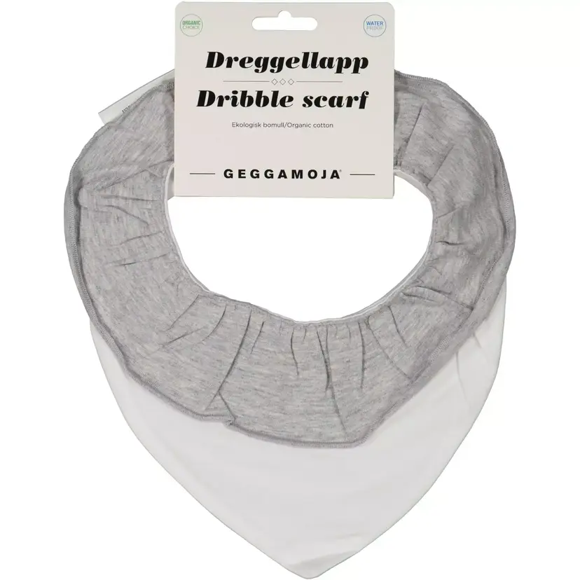 Geggamoja Dregglis med volang Vit