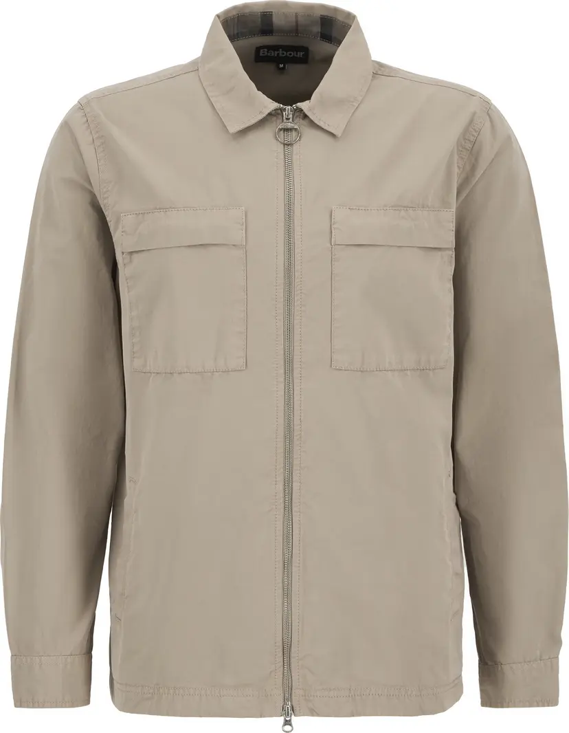 Barbour Barbour Men's Glendale Overshirt Washed Stone