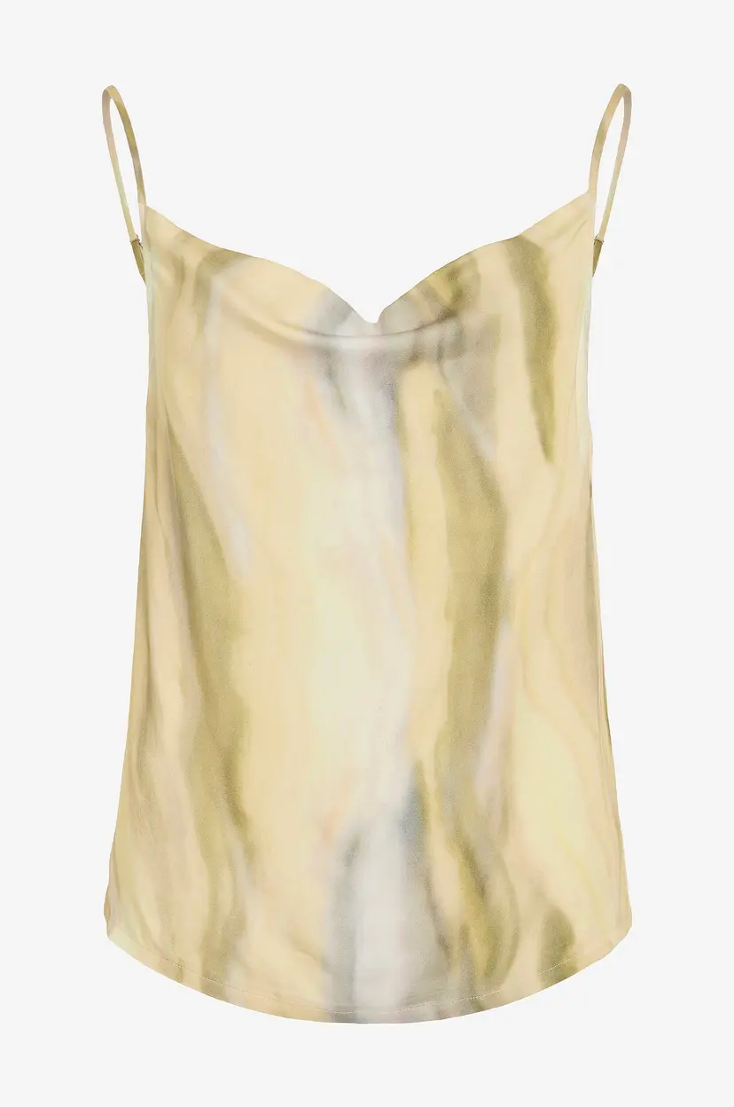 Vila Topp viMurina Ban Singlet Strap - Gul
