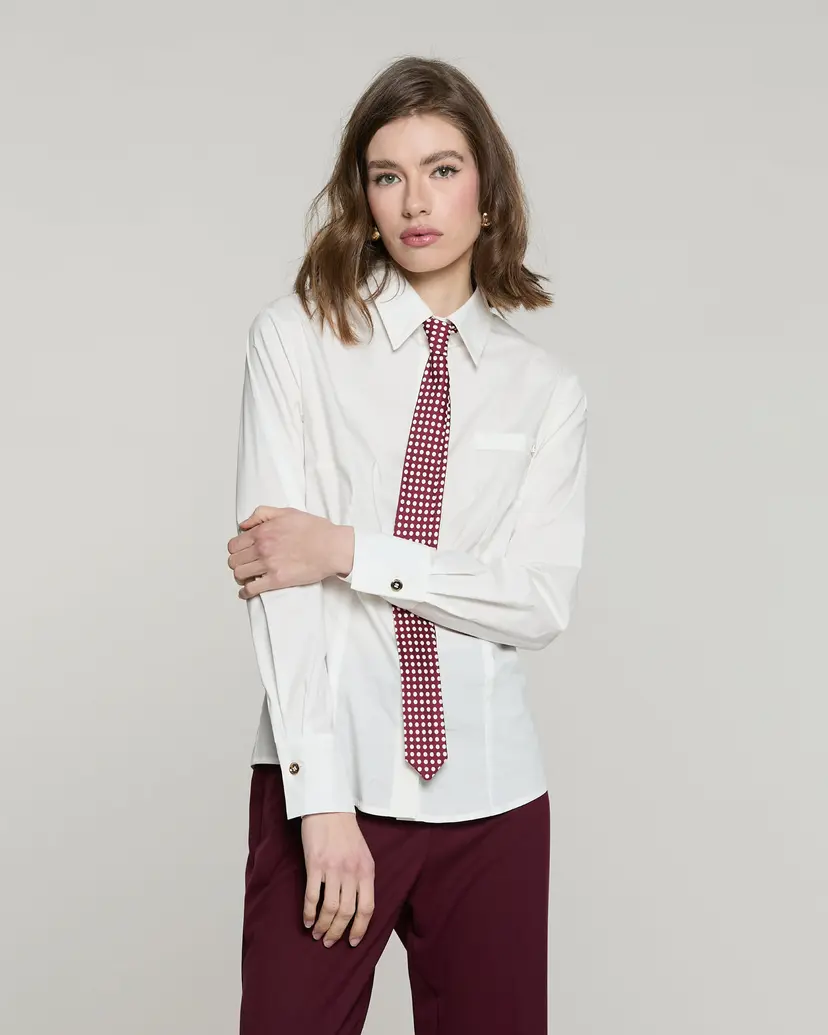 Relish Relish ZORA White Shirt