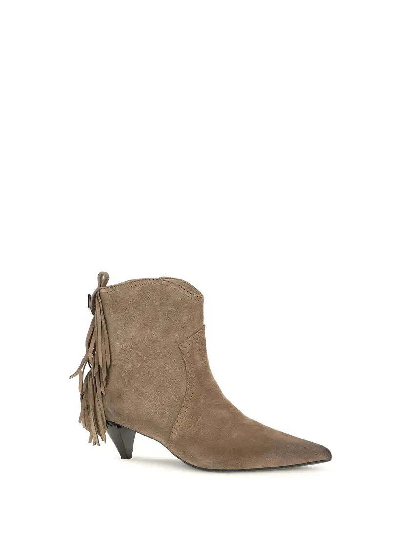 PINKO PINKO Cowboy/biker støvler – Beige