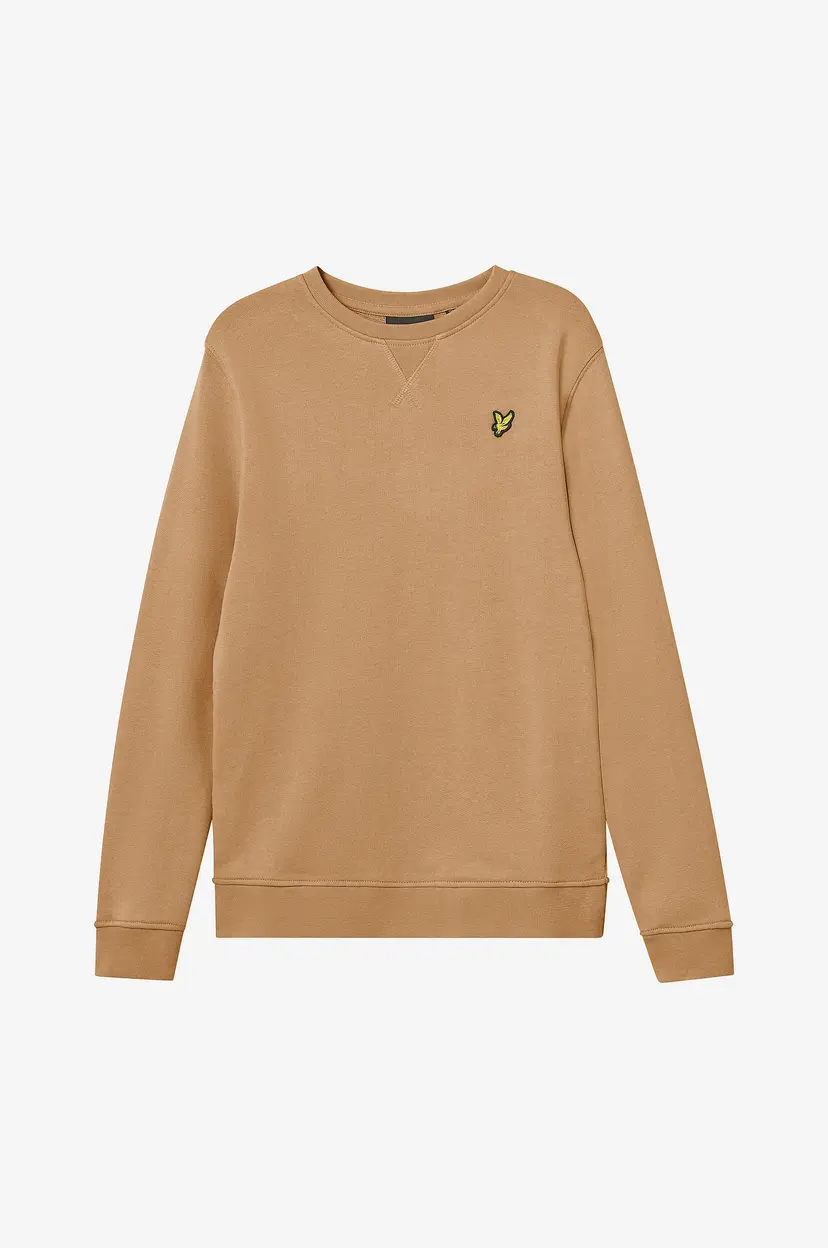 Lyle & Scott Collegegenser Crew Neck Sweatshirt - Brun