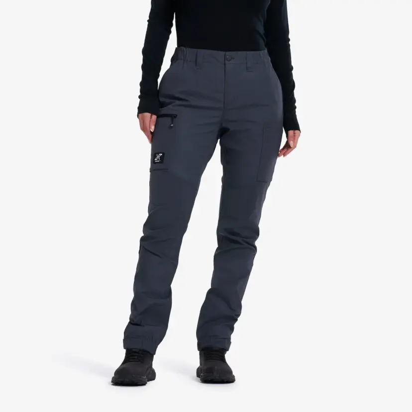 RevolutionRace Nordwand Curved Stretch High-waist Pants Dame India Ink