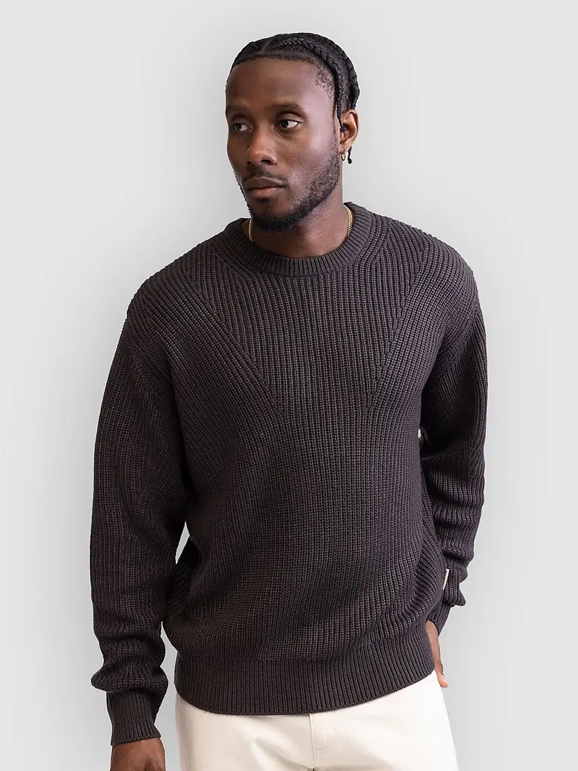 Redefined Rebel Redefined Rebel RRMilton Knit Boxy Fit Strikket genser grå