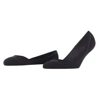 Falke Falke Strømper Women Step No Show Socks Medium Cut Svart bomull Str 37/38 Dame