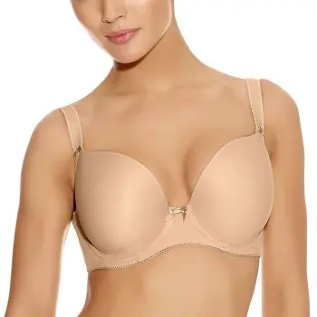 Freya Freya BH Deco Moulded Plunge T-Shirt Bra Beige D 60 Dame