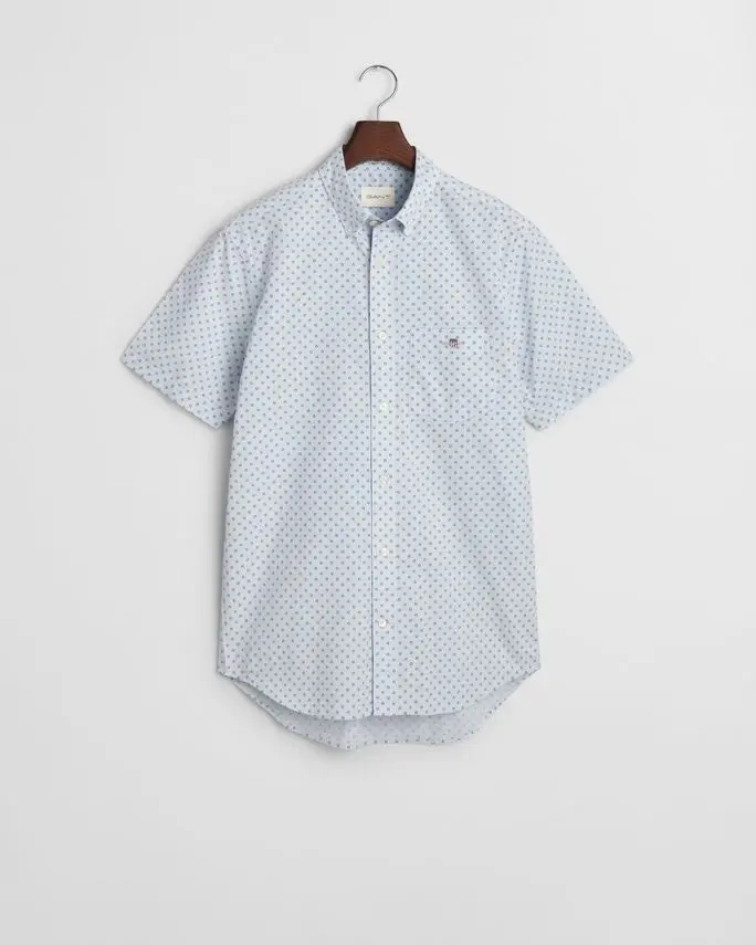 Gant REG MICRO PRINT SS SHIRT