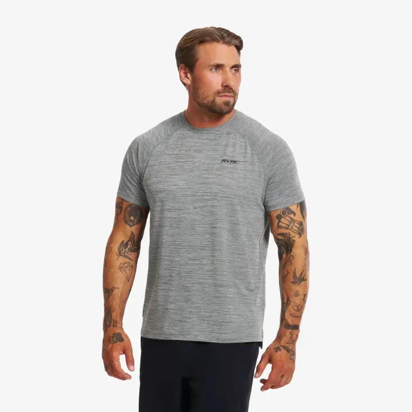 RevolutionRace Charge Active T-shirt Herre Anthracite