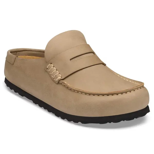 Birkenstock Birkenstock Naples Wrapped Natural Leather Oiled Narrow Tabacco Brown