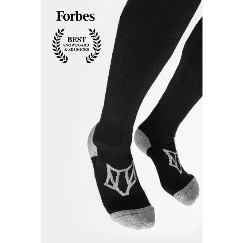 Woolf Merino Woolf Merino Ulsaak Tech Sock Black