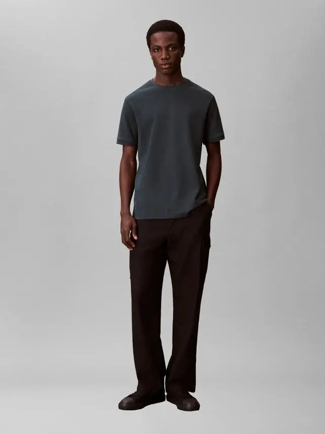Calvin Klein SS TONAL STRIPE CREWNK TEE