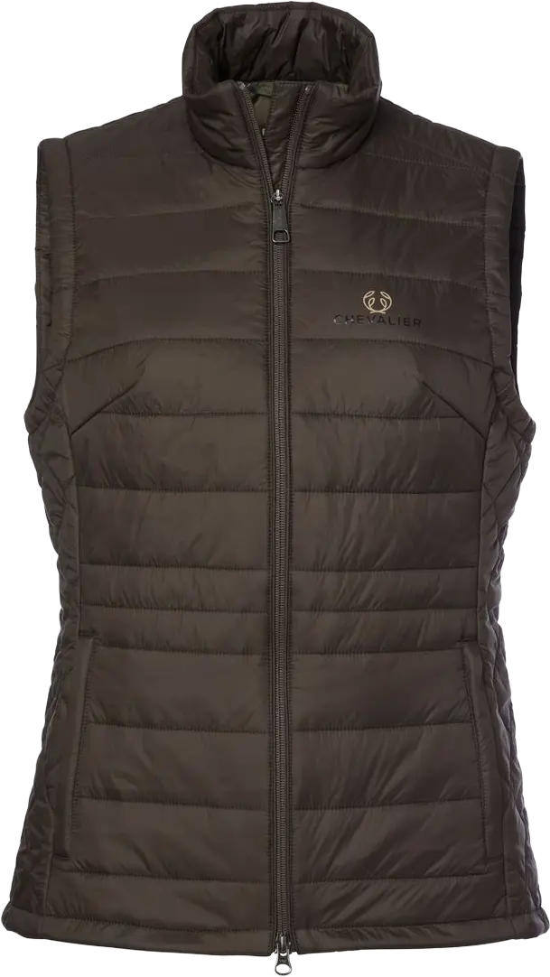 Chevalier Chevalier Quintin Padded Vest Leather Women Brown