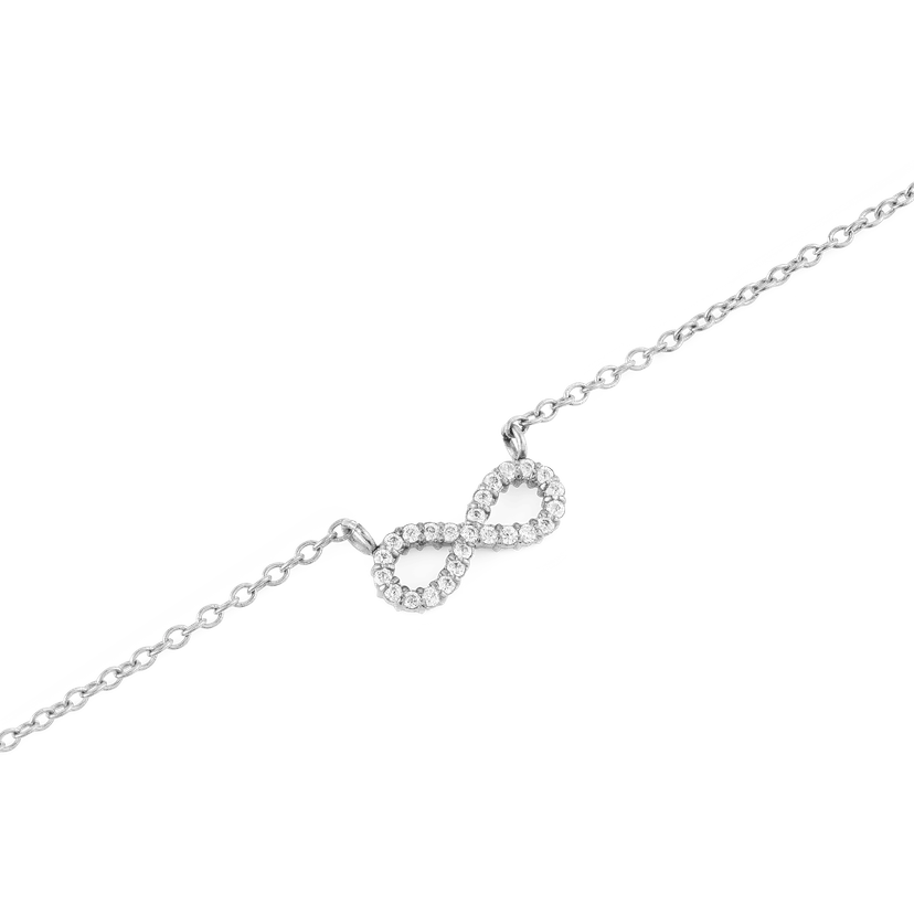 Daniel Wellington Silver Necklace Mirelle Infinity | DW