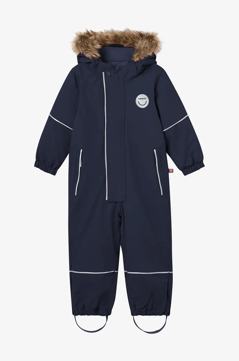 Viking Vinter-overall Play Winter Playsuit Thermal - Blå