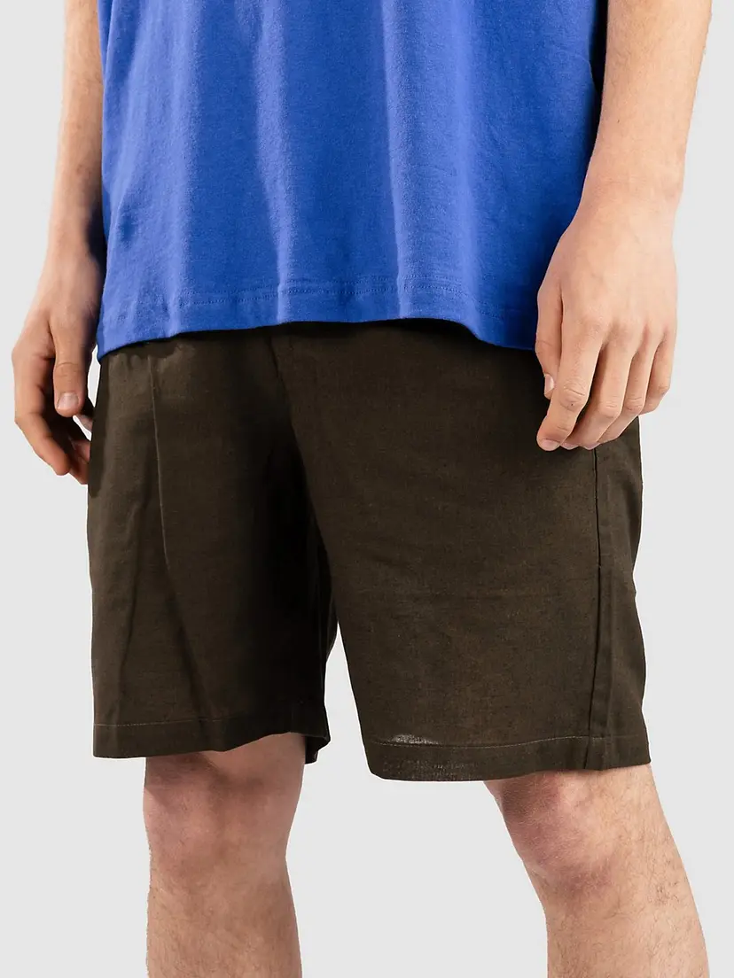 Anerkjendt Anerkjendt Aklt James Cot/Linen Ela Shorts grønn
