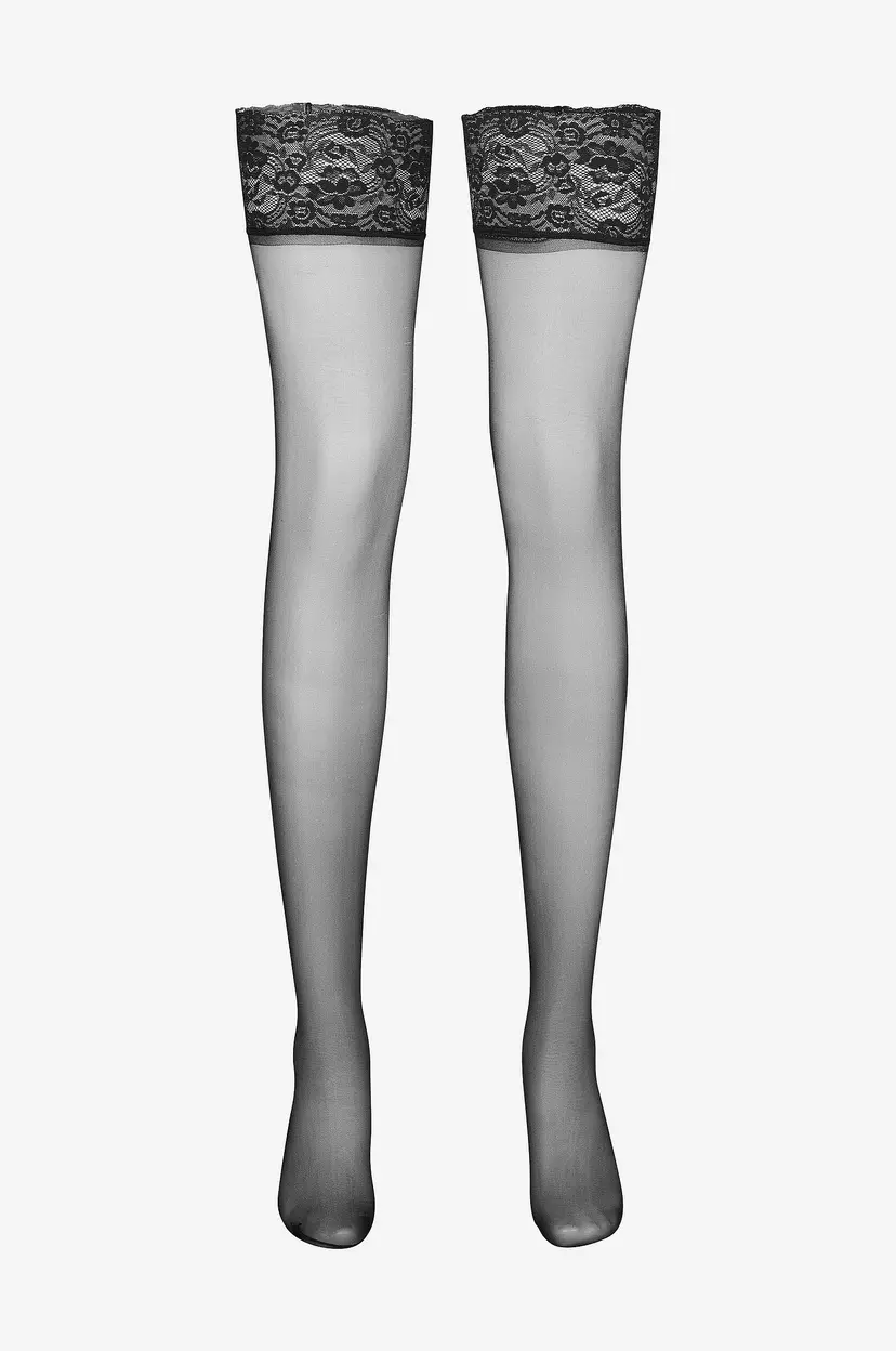 Vogue Stay-up Silky 20 den - Svart