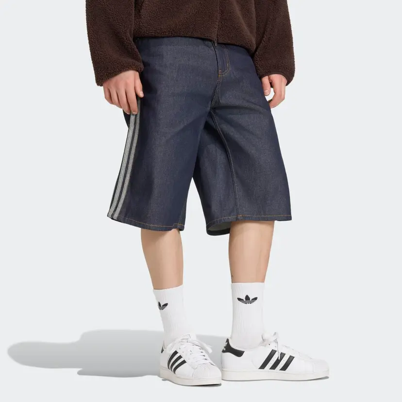 Adidas FIREBIRD ADICOLOR MID-RISE STRAIGHT LEG JORTS