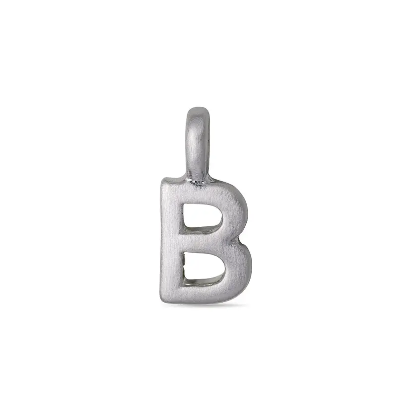 Pilgrim Pilgrim CHARM B anheng, sølvbelagt