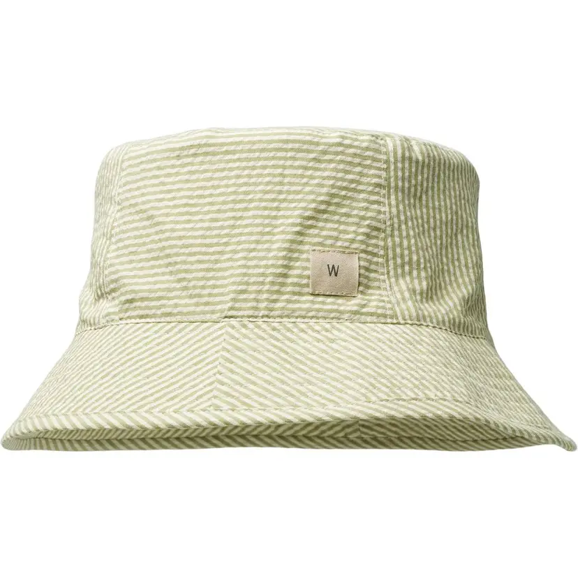 Wheat Wheat Bucket Hat Alec Green Stripe