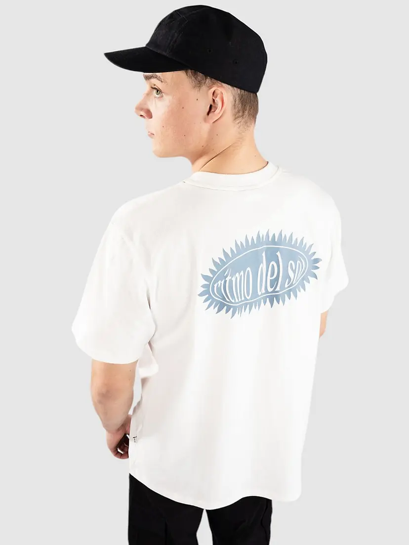 Rhythm Rhythm Ritmo Printed T-skjorte hvit