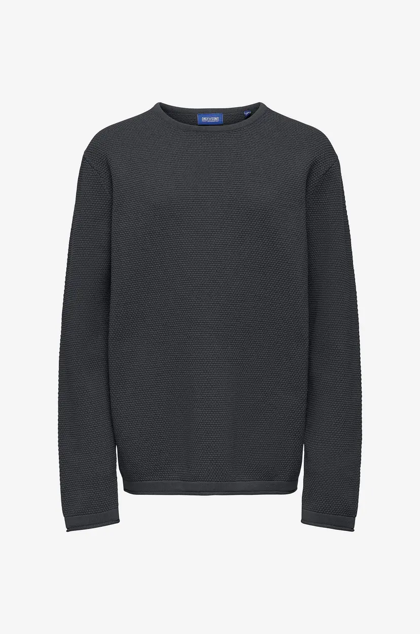 ONLY & SONS JUNIOR Pullover osjPanter Reg Crew Knit - Blå