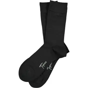 Topeco Topeco Strømper Men Sock Solid Bamboo Mørkgrå Herre
