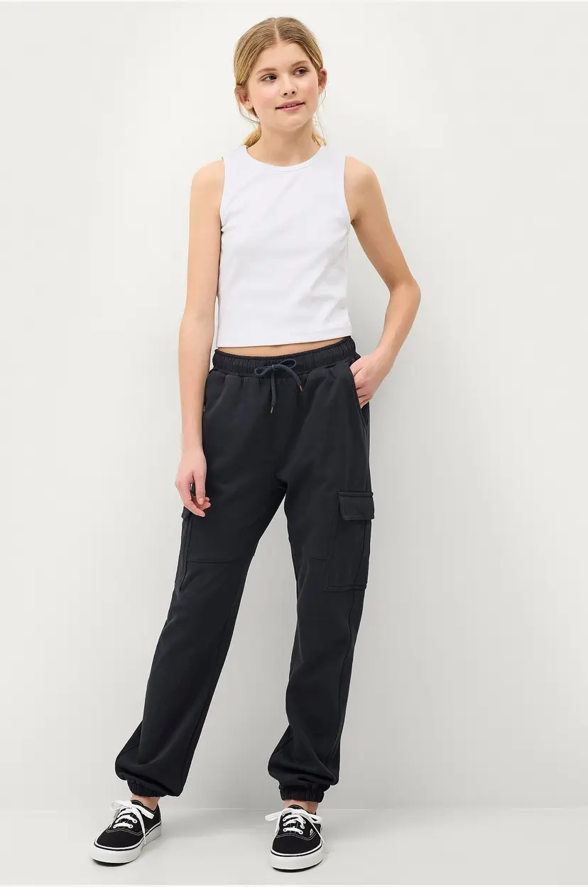 Ellos Collection Sweatbukser Vega B Girl - Svart